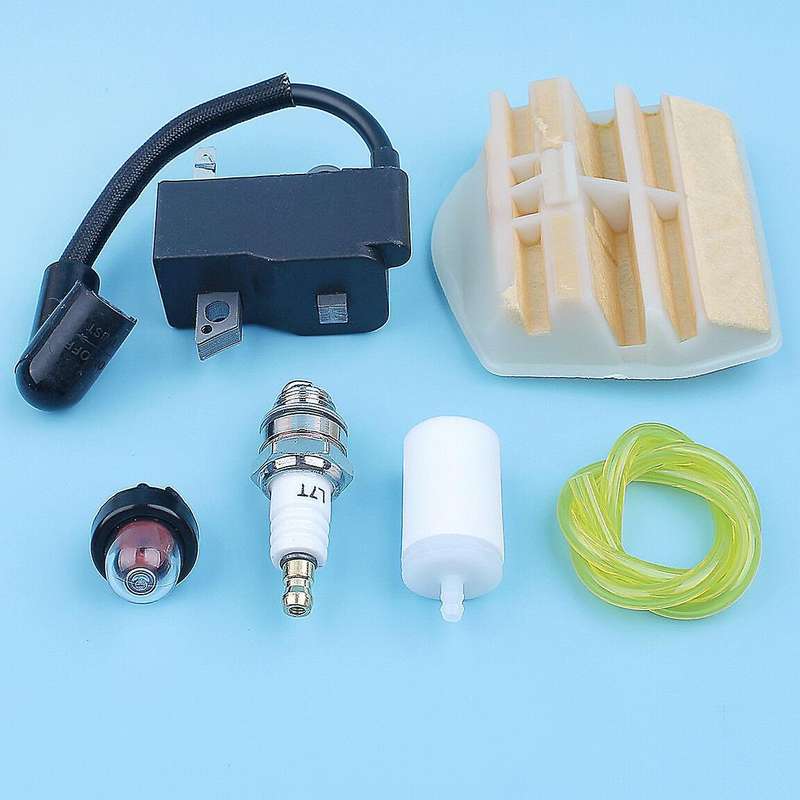 Ignition Coil Air Filter Kit for 445 450 JONSERED 2245 2250 Chain Saw Parts