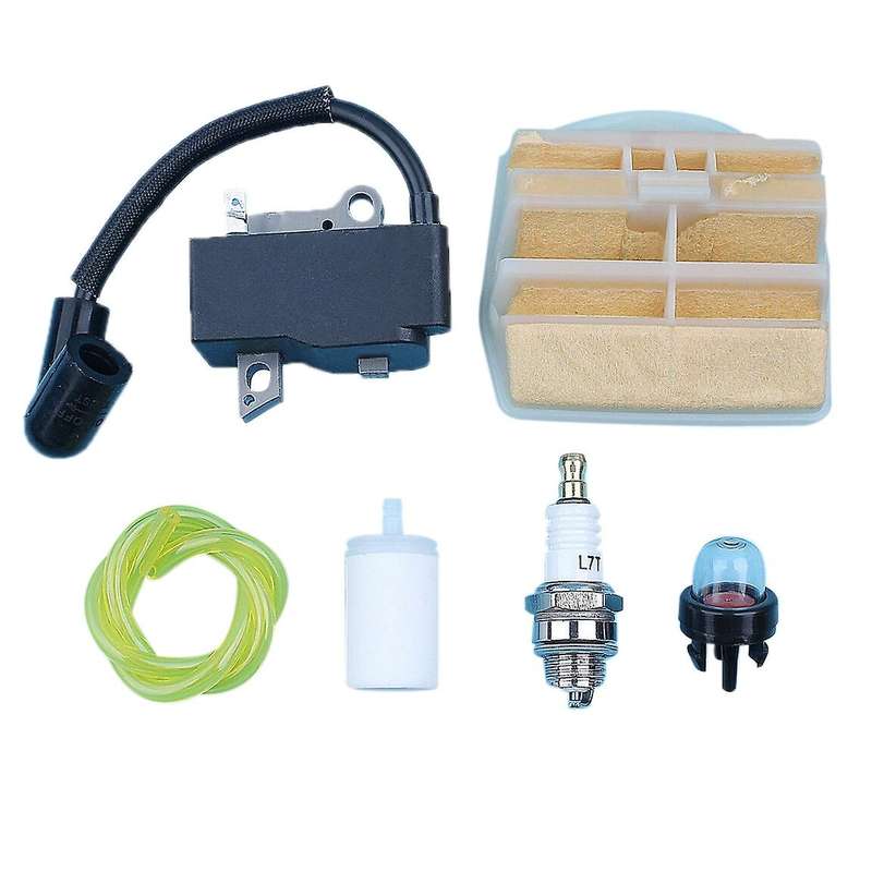 Ignition Coil Air Filter Kit for 445 450 JONSERED 2245 2250 Chain Saw Parts