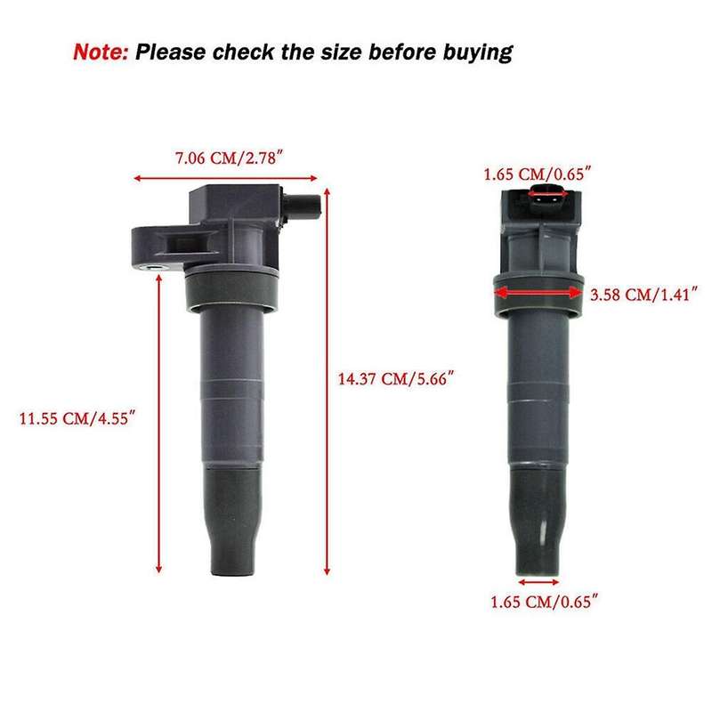 Ignition Coil and Spark Plug Set 2006-2015 for Sorento 3.3l 3.5l 3.8l 27301-3c000