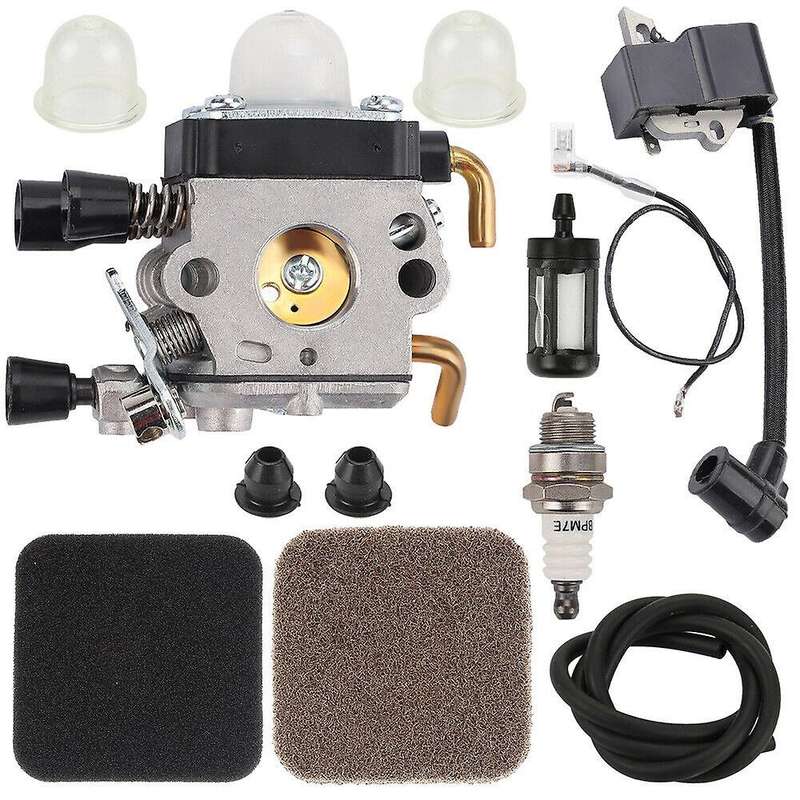 Ignition Coil Carburetor Kit for Fs80r Fs85 Fs80 Hs80 Ht75 Hs75 Hs85 Km85 Carburetor