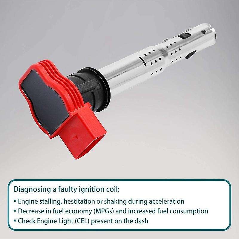 Ignition Coil for - A4 A6 R8 S4 S5 TT Golf & More Replaces 06E905115E 06E905115F 06E905115A 06E90511