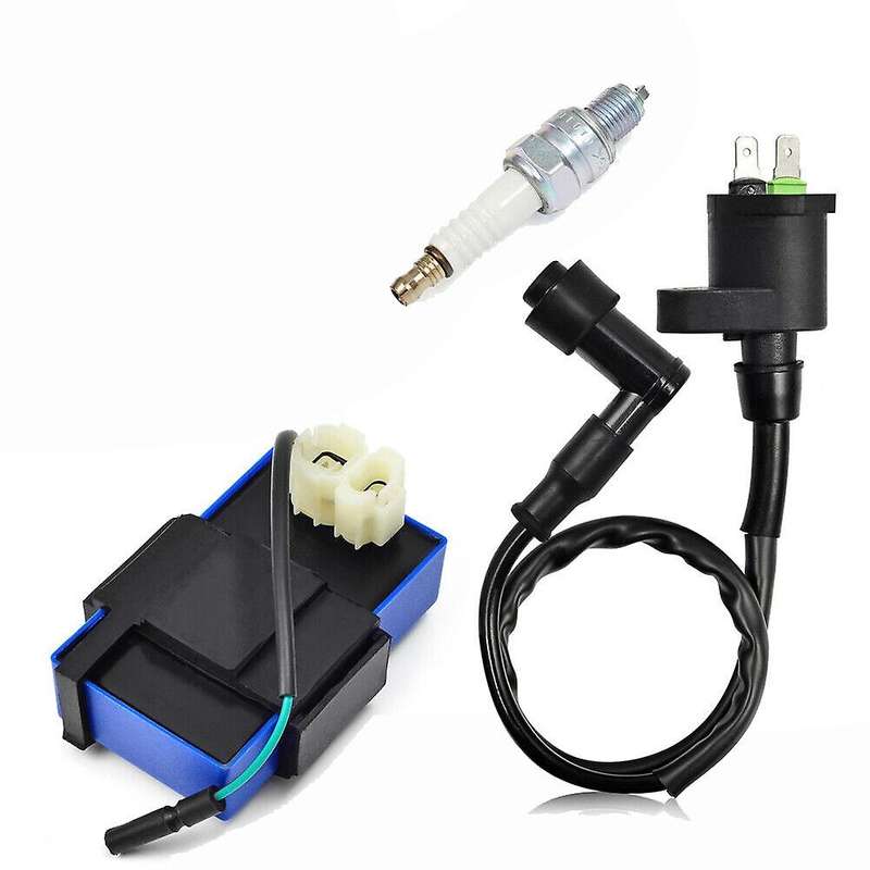 Ignition Coil Spark Plug & CDI Box for Sportrax 90 TRX90 2X4 1993-2005 30510-GF9-405,30410-HF7-008