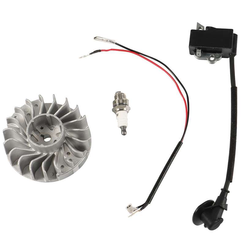 Ignition Coil Wires Flywheel Fly Wheel Keyway for Chainsaw MS361