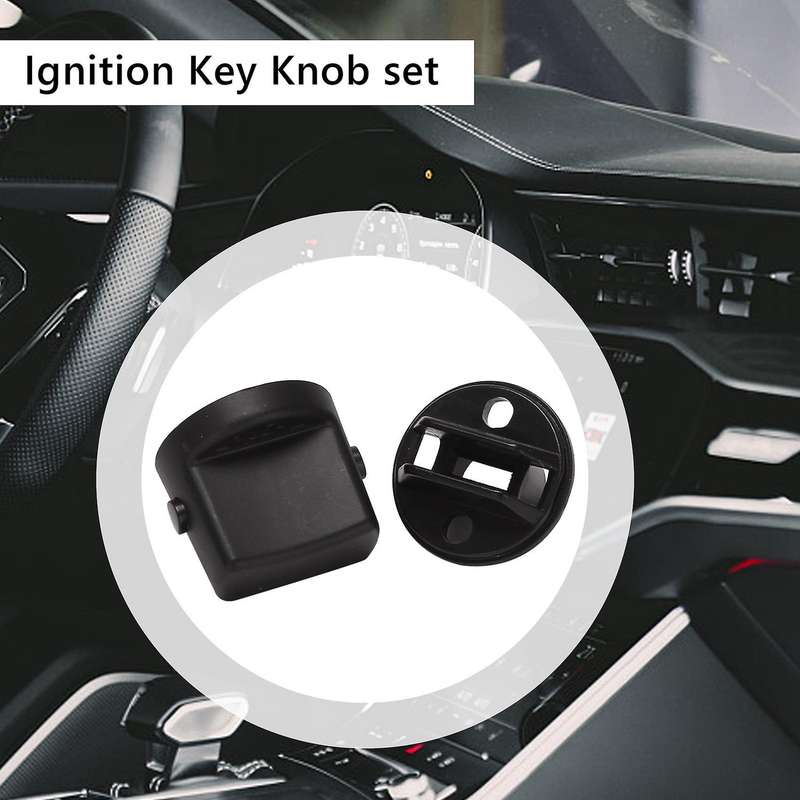 Ignition Key Knob Push Turn Switch Key Ignition Knob Set for Keyless Entry Mazda Speed 6 Cx7 Cx9 Re