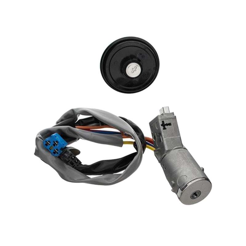 Ignition Door Lock Key Fuel Tank Cap Door Lock Barrels Set for Partner Berlingo 4162.cf 4162cf