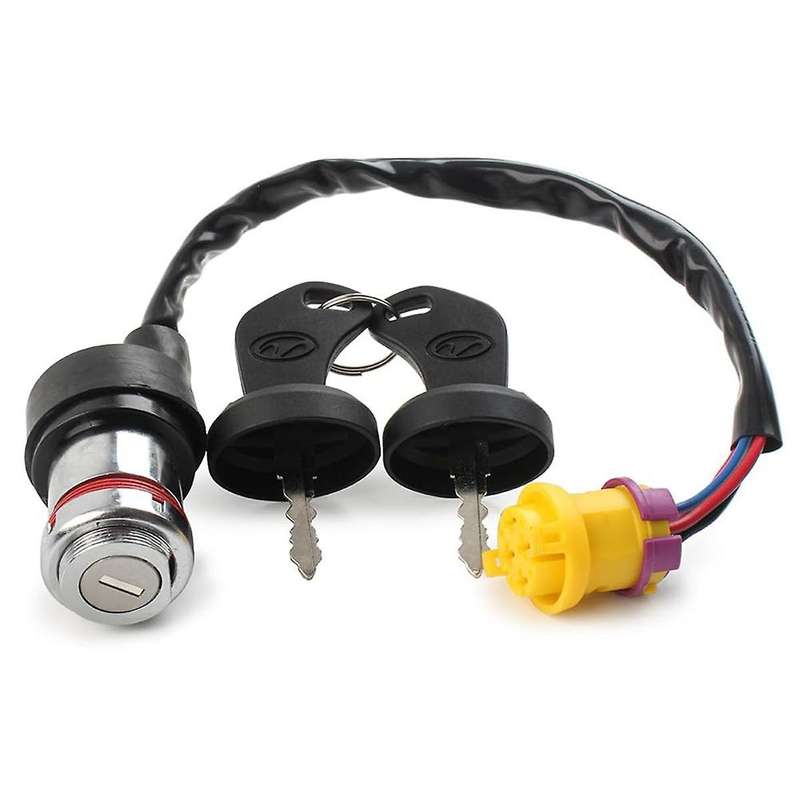Ignition Key Switch Lock 4 Wire for Linhai 250 250Cc 260 260Cc 300 300Cc 400 400Cc ATV UTV