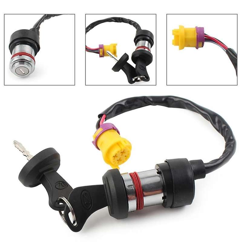 Ignition Key Switch Lock 4 Wire for Linhai 250 250Cc 260 260Cc 300 300Cc 400 400Cc ATV UTV