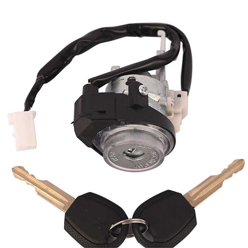 Ignition Lock Cylinder Switch Assembly with 2 Keys for 2005-2010