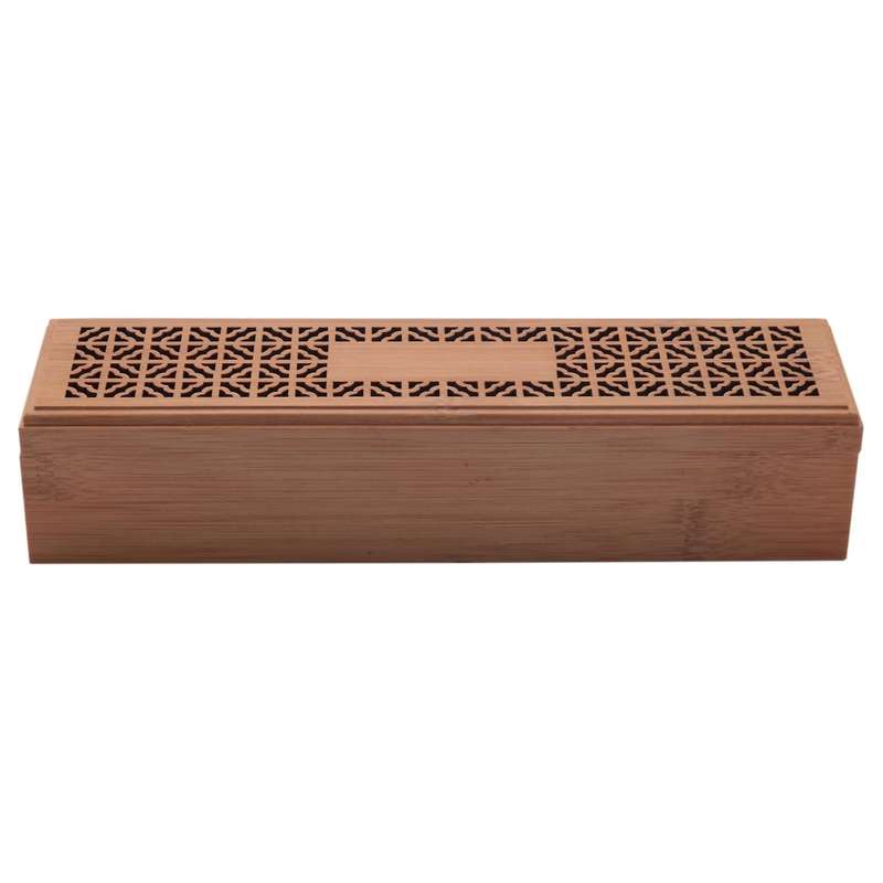 Incense Burner Incense Stick Holder with Drawer Joss-Stick Box Hollow Aromatherapy Lying Censer for