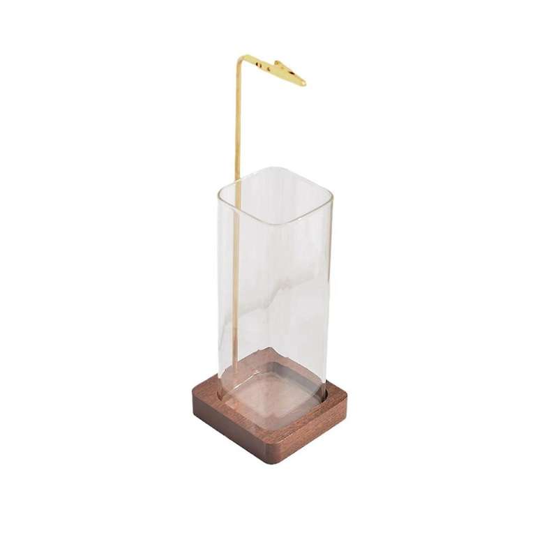 Incense Holder for Sticks, Insence-Stick Holder Ash Catcher with Removable Glass [Anti-Ash Flying],I