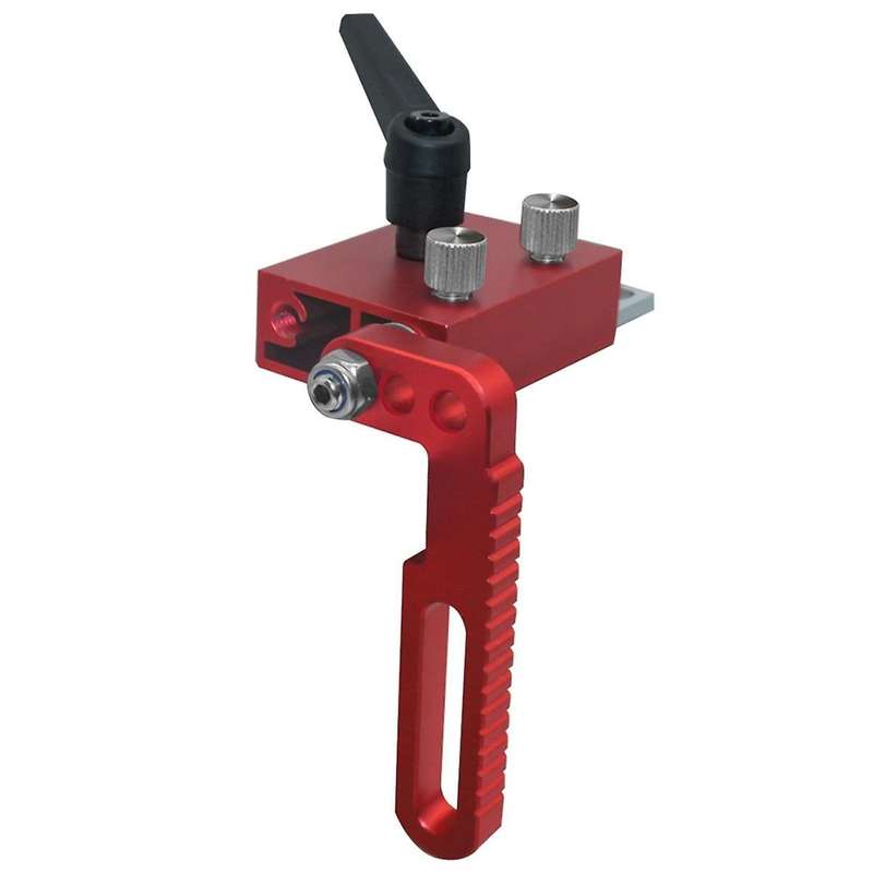 Inclined Track Limiter Woodworking 75-Type Push Platform Limiter Adjustable T-Type Fence Turnover Li
