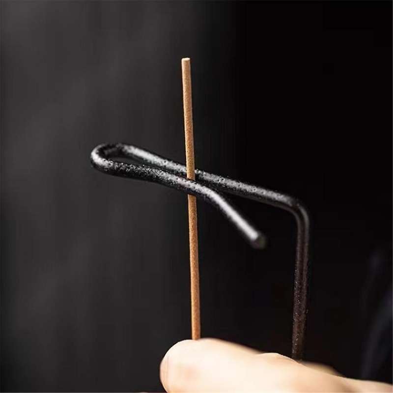 Incense Stick Holder Exquisite Decorative Wooden Incense Burner Ornament with Base Living Room Suppl