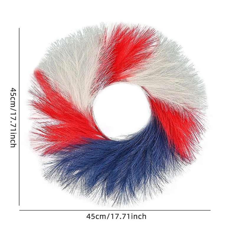 Independence Day Feather Garland Door Hanging Decoration Party Atmosphere Garland Pendant Independen