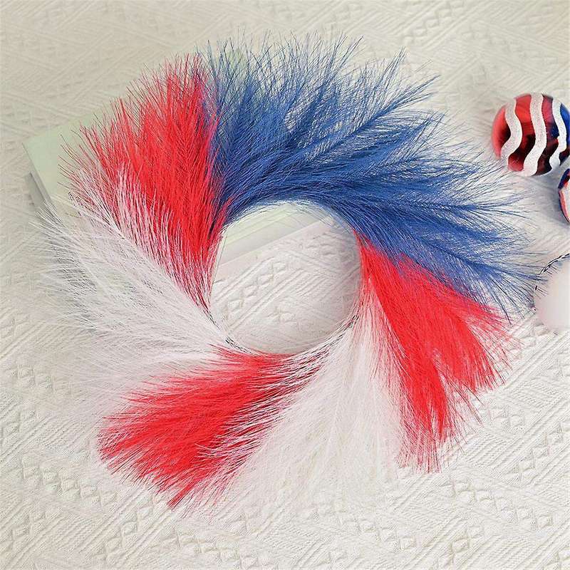 Independence Day Feather Garland Door Hanging Decoration Party Atmosphere Garland Pendant Independen