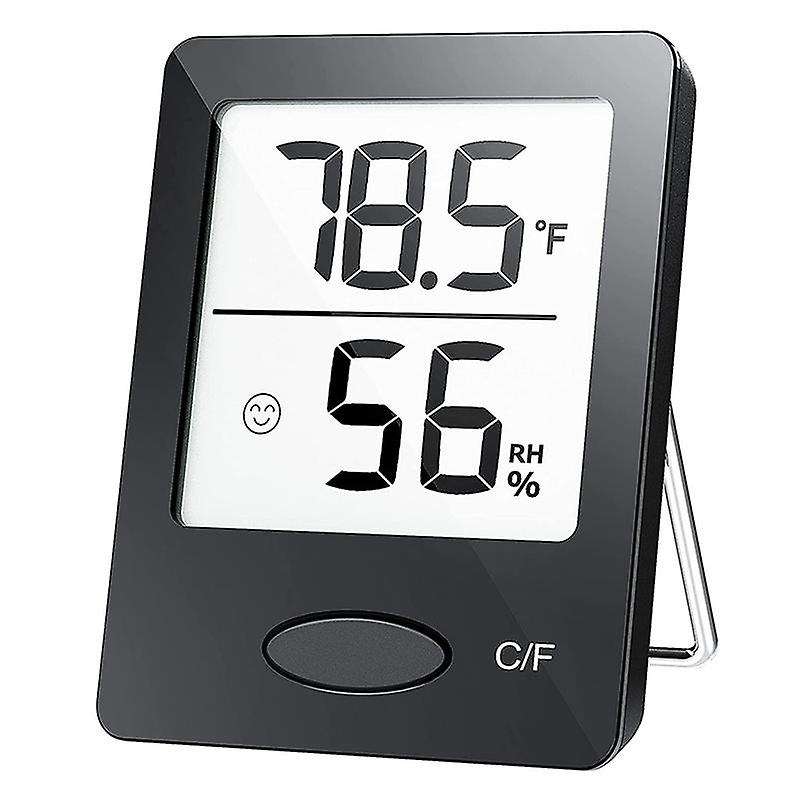 Indoor Hygrometer Thermometer,Room Thermometer with Large LCD Display, Humidity Monitor for Home Off