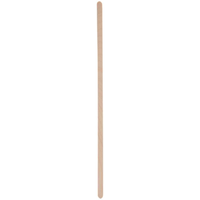 Individually Wrapped Wood Coffee Stir Sticks 7.5inch- 500 Pack Round End, Friendly Stirrers for Dri