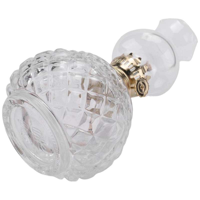 Indoor Oil Lamp,classic Oil Lamp with Clear Glass Lampshade,home Supplies