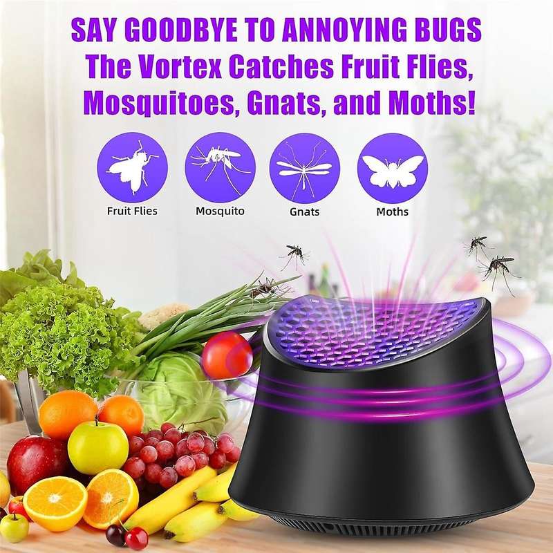 Indoor Insect Trap,Fruit Fly Trap Indoor for Home,Gnat Traps for House, Mosquito Traps,Zapper Fly Tr
