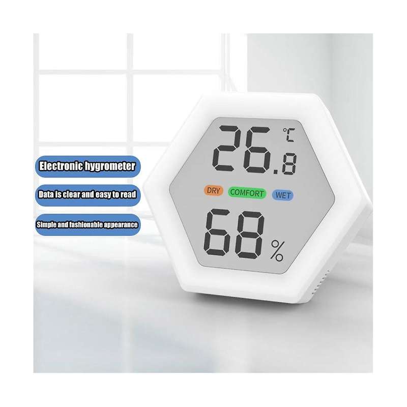 Indoor Thermometer Wireless Hygrometer Thermometers for Patio Home Greenhouse