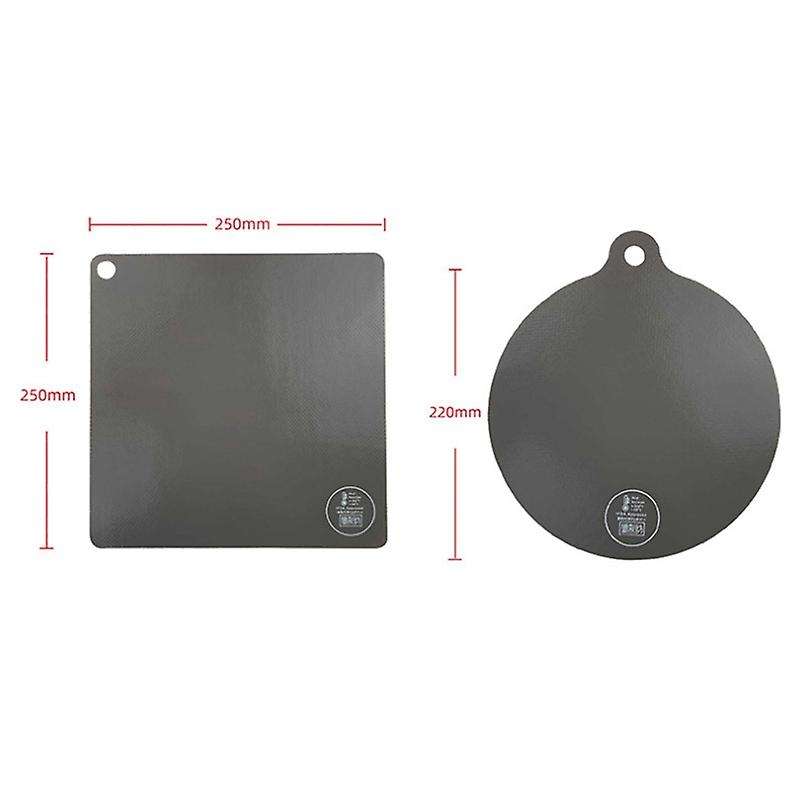 Induction Cooktop Mat Nonslip Induction Cook Top Pad Silicone Heat Insulated Mat Reusable Refrigerat