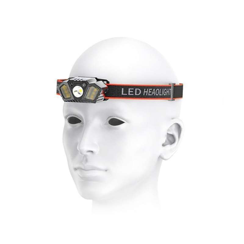 Induction Headlight Led Headlight Headlight Usb Flashlight Torch Head Light for Fishing Camping