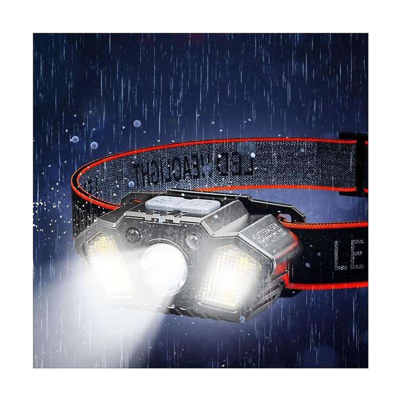 Induction Headlight Led Headlight Headlight Usb Flashlight Torch Head Light for Fishing Camping