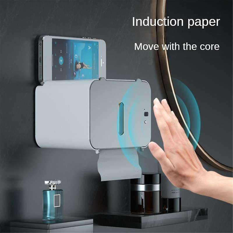 Inductive Toilet Paper Holder Automatic Paper Dispensing Toilet Paper Holder Wall-mounted Toilet Pap