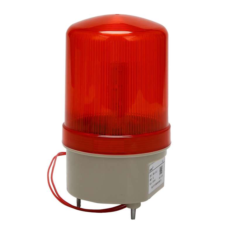 Industrial Flashing Sound Alarm Light,bem-1101j 220v Red Led Warning Lights Acousto-optic Alarm Sys