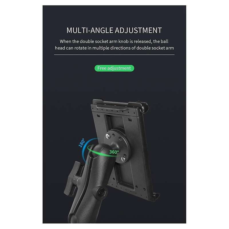 Industrial Rugged Tablet Tablet Holder for Car Truck Vehicle Clip Matches AMPS Tablet Holder VIN-PB