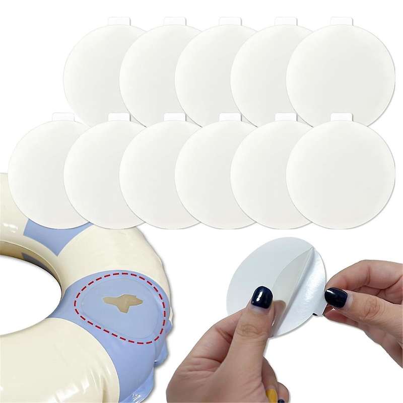 Inflatable Patch Repair Kit Waterproof, Multipurpose Repair Patch for Pool, Air Mattress, Inflatable