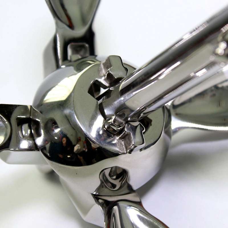 Inflatable Boat 316 Stainless Steel Iron Metal Anchor for Boat Kayak Dinghy Raft Fishing Boat Kayak