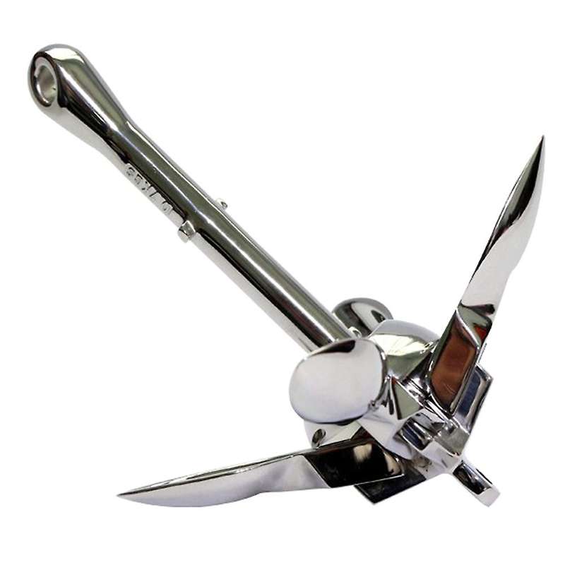 Inflatable Boat 316 Stainless Steel Iron Metal Anchor for Boat Kayak Dinghy Raft Fishing Boat Kayak