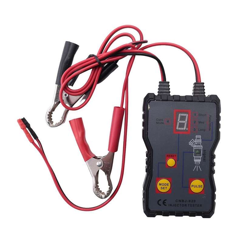 Injector Cleaner Professional Car Fuel Injector Tester Fuel System Scan Tool 4 Pluse Mode Automotiv