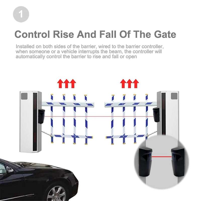 Infrared Sensor Detector for Automatic Gate Barrier Garage Infrared Detector Sensor Gate Infrared Al