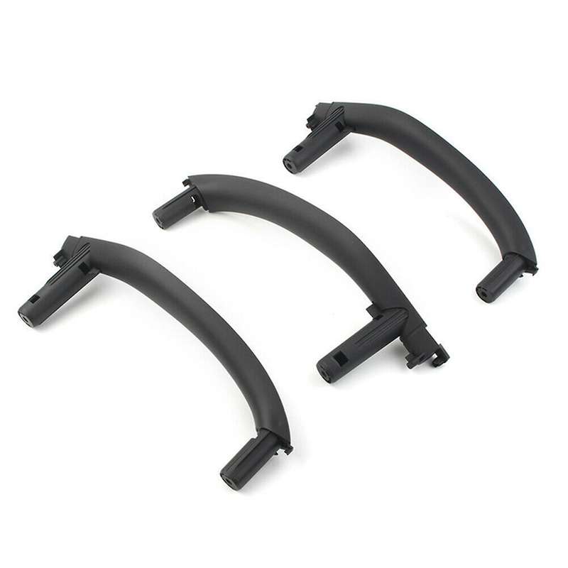 Inner Door Pull Handle Trim Cover 51417292243 51417292244 for - X5 X6 F15 F16 Rhd 2014-2018 3pcs (b