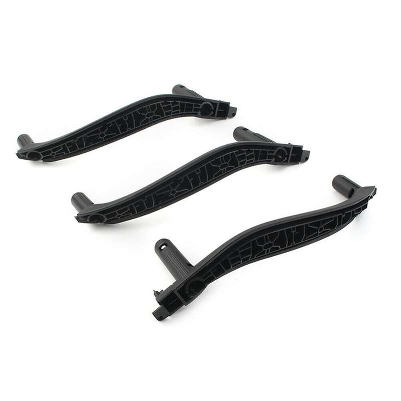 Inner Door Pull Handle Trim Cover 51417292243 51417292244 for - X5 X6 F15 F16 Rhd 2014-2018 3pcs (b