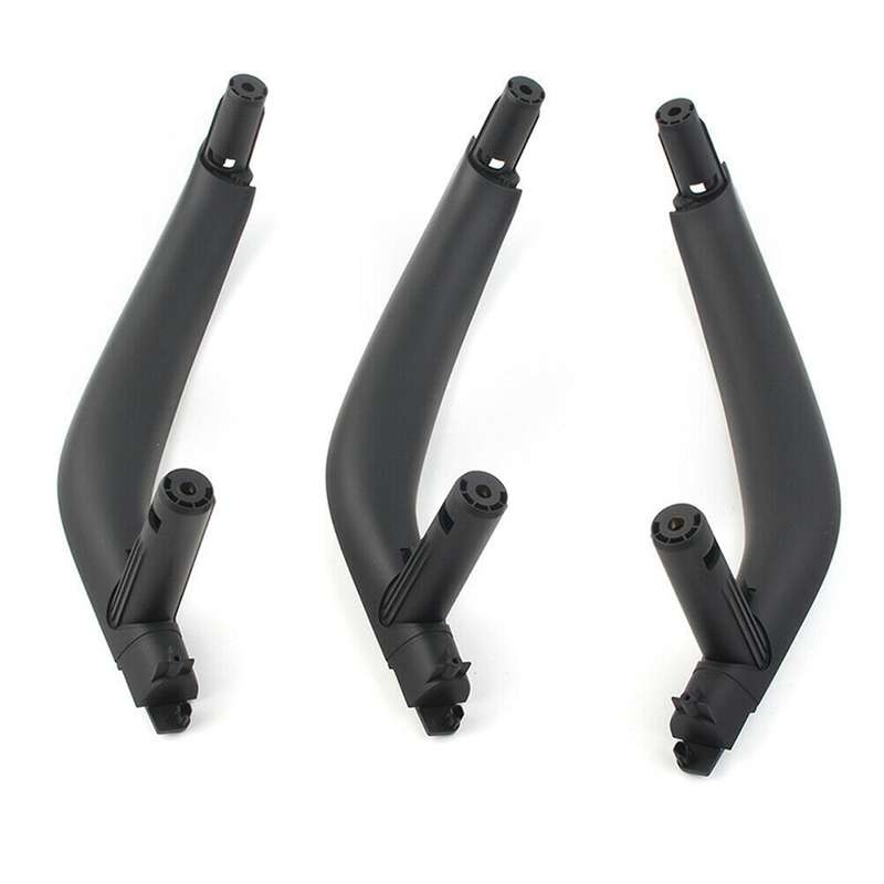 Inner Door Pull Handle Trim Cover 51417292243 51417292244 for - X5 X6 F15 F16 Rhd 2014-2018 3pcs (b
