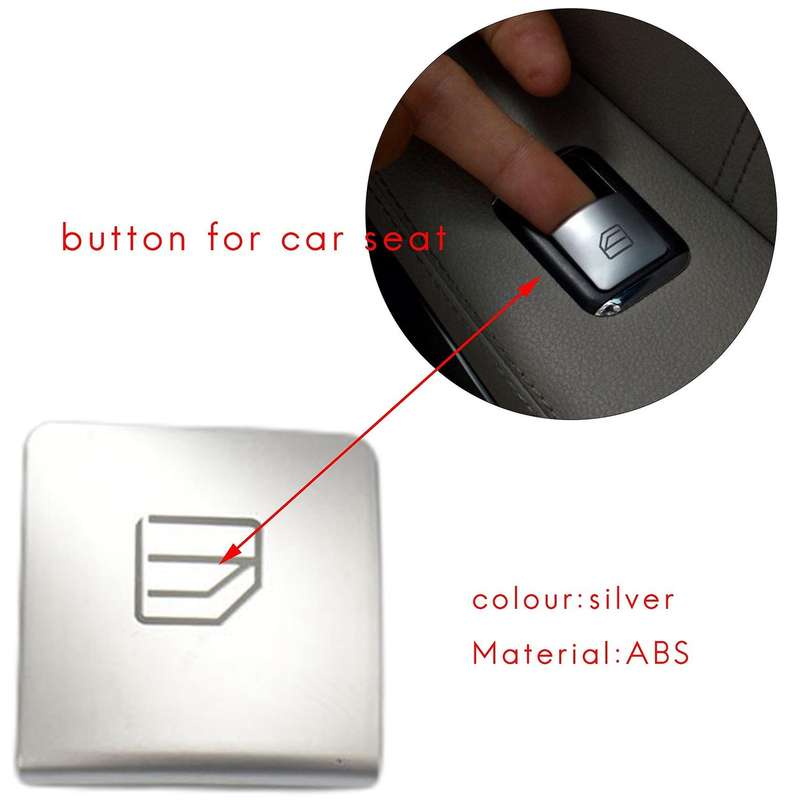 Inner Door Armrest Window Switch Button Trim Cover Sticker for ML GL C E G Class W204 W212 W246 W166
