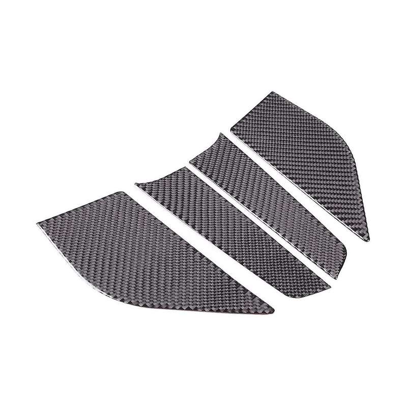 Inner Door A Pillar Trim Decal Stickers for 2022 2023 Exterior Accessories - Soft Carbon Fiber