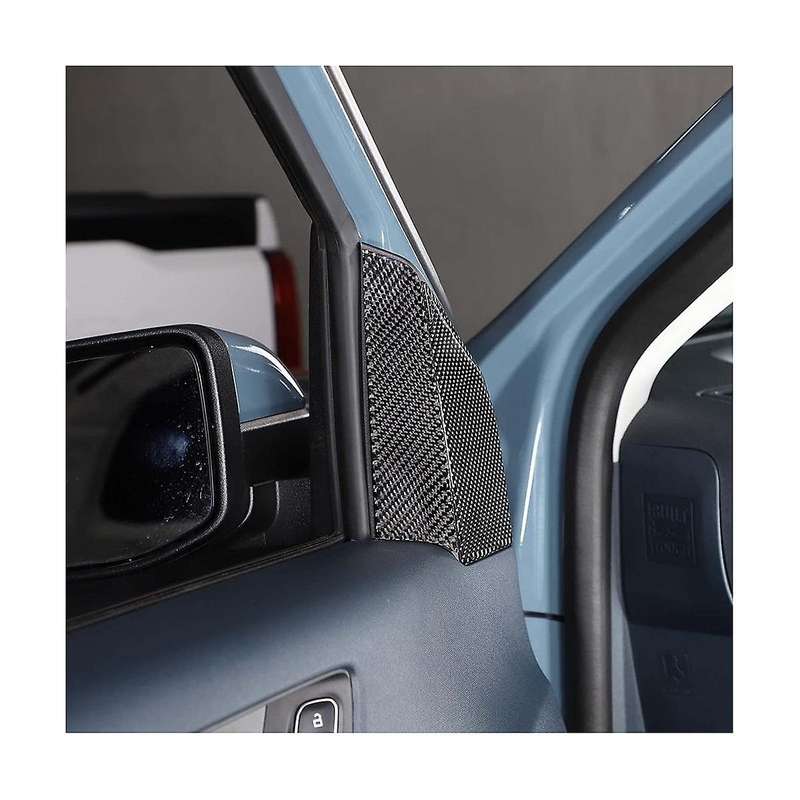 Inner Door A Pillar Trim Decal Stickers for 2022 2023 Exterior Accessories - Soft Carbon Fiber