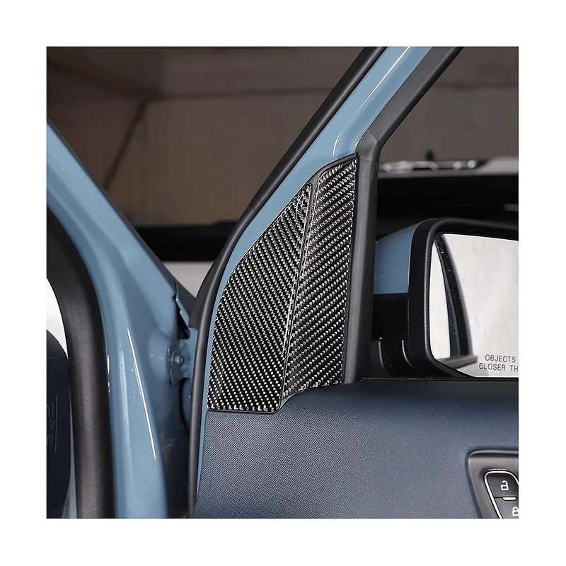 Inner Door A Pillar Trim Decal Stickers for 2022 2023 Exterior Accessories - Soft Carbon Fiber