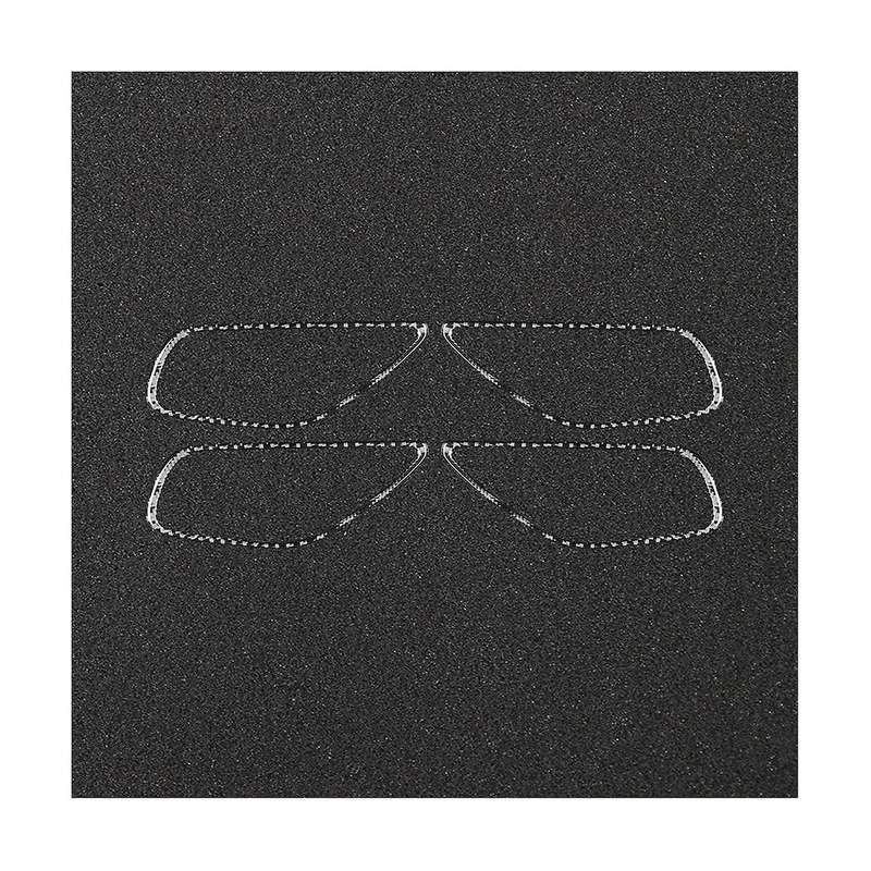 Inner Door Handle Frame Trim Decoration Soft Carbon Fiber for 3 Axela 2017 2018 Accessories