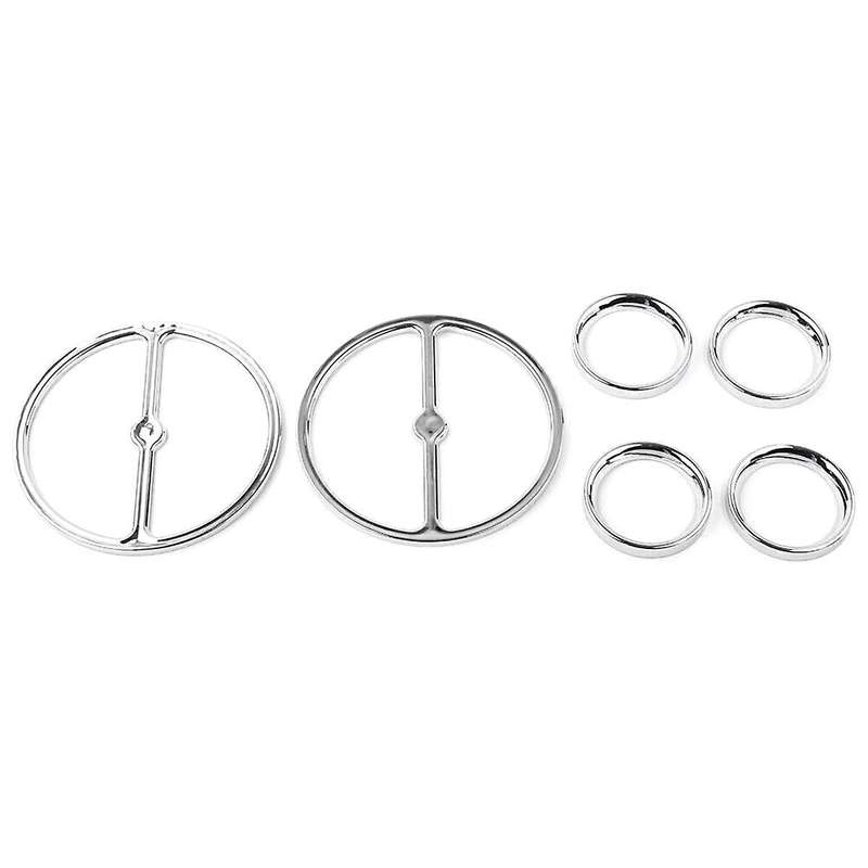 Inner Fairing Stereo Gauge Speaker Covers for Touring Street Glide Trike Models 1996-2013