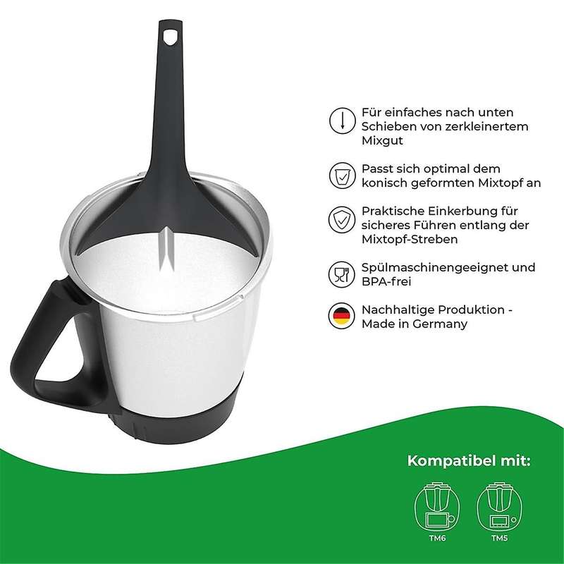 Inner Wall Spatula for TM5, TM6 Home Kitchen Pot Surface Cleaning Gadget Spatula with Practical