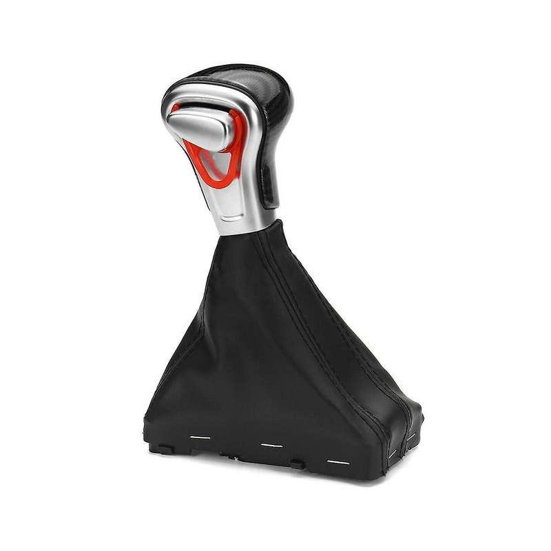 Inner Shifter Shift Knob Shifter Head with Tie Downs Protective Cover Car for A3 A4 A6 Q5 2009-2012