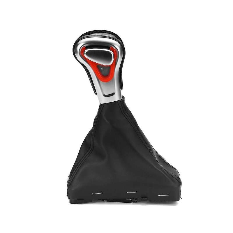 Inner Shifter Shift Knob Shifter Head with Tie Downs Protective Cover Car for A3 A4 A6 Q5 2009-2012