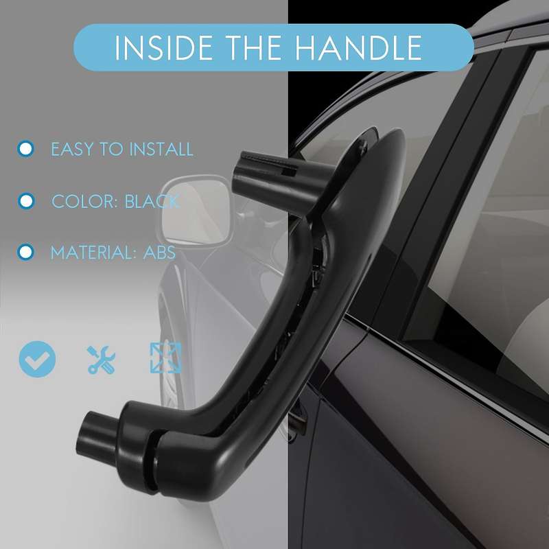 Inside Door Handle Door Armrest For: 1999-2004 Golf 4 Mk4
