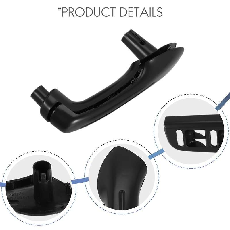 Inside Door Handle Door Armrest For: 1999-2004 Golf 4 Mk4