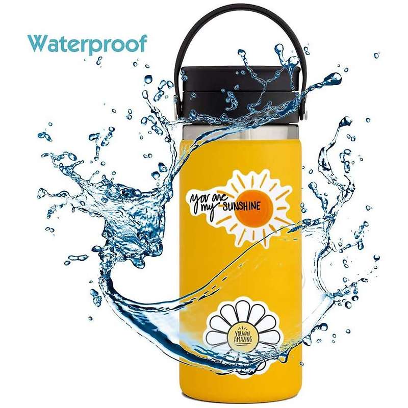 Inspirational Stickers for Hydro Flasks,50 Pcs Motivational Stickers for Teens,girls.waterproof Pvc