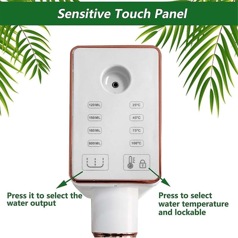 Instant Hot Water Dispenser,Portable Hot Water Dispenser for Making Tea, Instant Coffee, LED Touch D